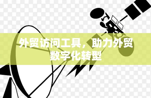 外贸访问工具,助力外贸数字化转型 外贸访问工具,助力外贸数字化转型